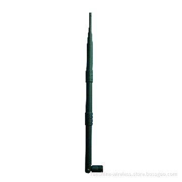 2.4GHz 9dBi Wi-Fi Rubber Terminal Whip Antenna, Used in ISM/WLAN Wireless AP/Adapter